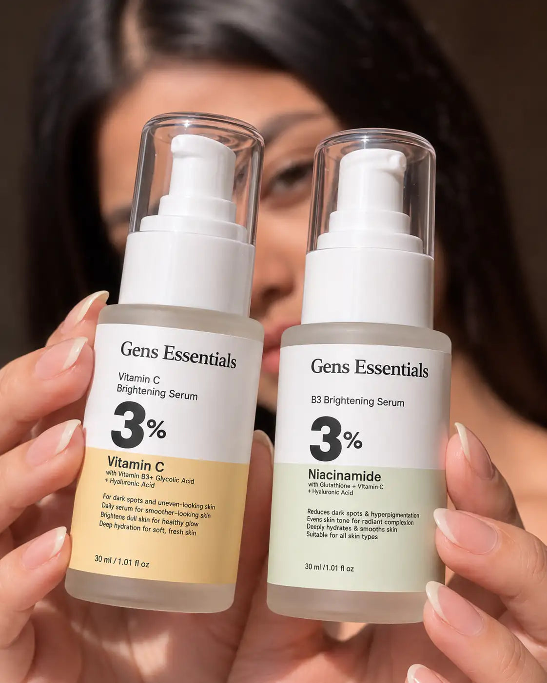 Bright Skin Duo — Vitamin C + B3 Brightening Serum Bundle for Dark Spots Gens Essentials  0f2x2x-xp.myshopify.com