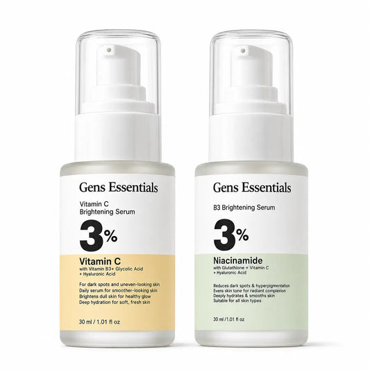 Bright Skin Duo — Vitamin C + B3 Brightening Serum Bundle for Dark Spots Gens Essentials  0f2x2x-xp.myshopify.com