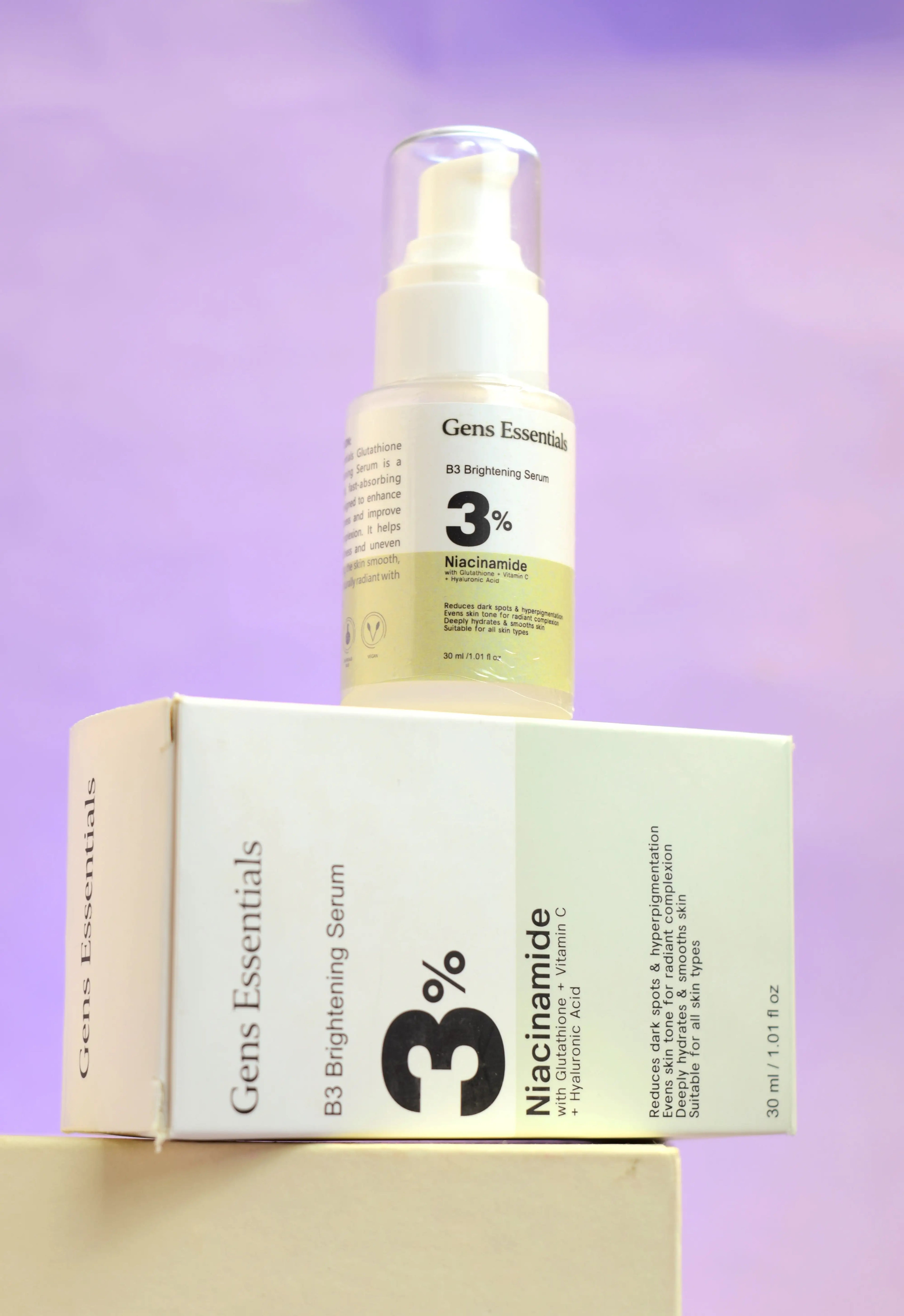   B3 Brightening Serum Gens Essentials  Gens Essentials