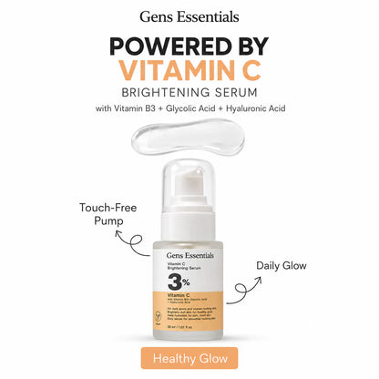 Vitamin C Brightening Serum for Dark Spots & Dull Skin Gens Essentials  0f2x2x-xp.myshopify.com